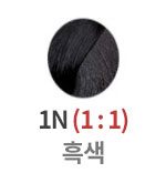 1N 흑색 (1:1)